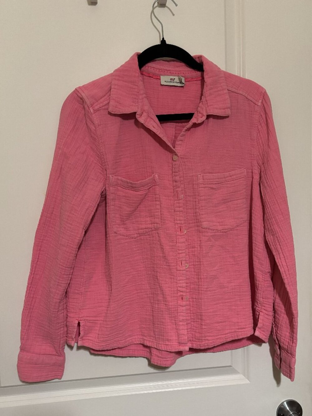 Hot Pink Vineyard Vines Button Down Shirt